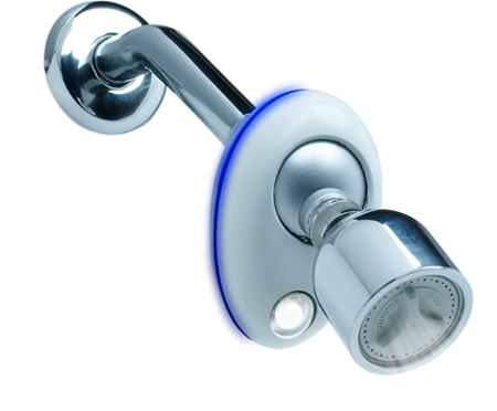 Illuminare la doccia prelevando l'energia dall'acqua