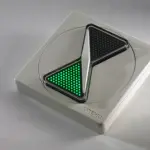 La luce a tempo e l'interruttore a forma di clessidra